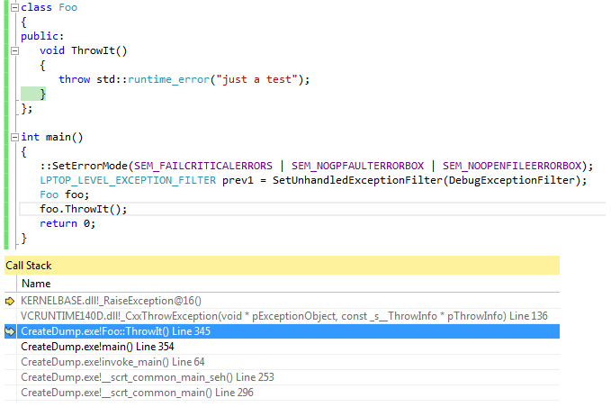 Debugging Coredump