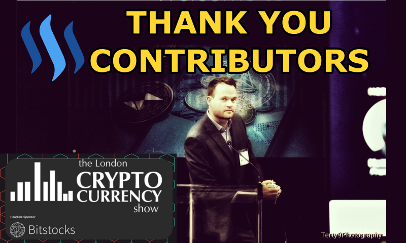 London Crypto Currency Show - Promo steem Thank you Contributors.png
