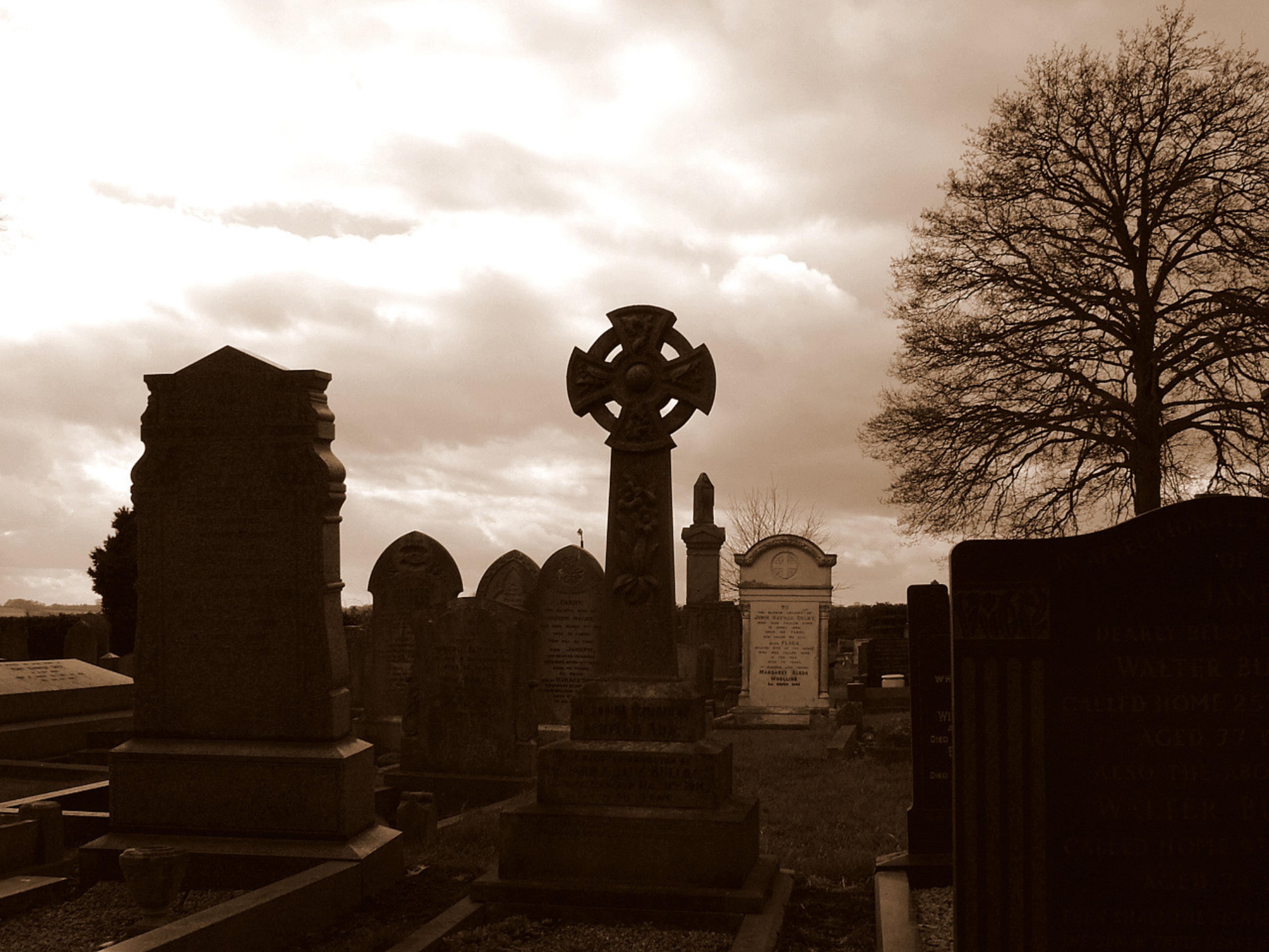Кладбища в Англии 20 века