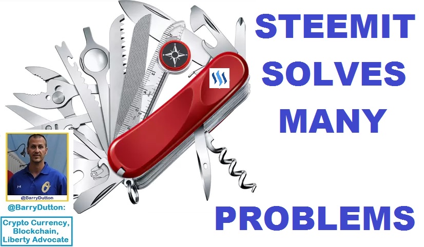 Steemit solves many problems - SAK Swiss Army Knife meme 826x482.jpg