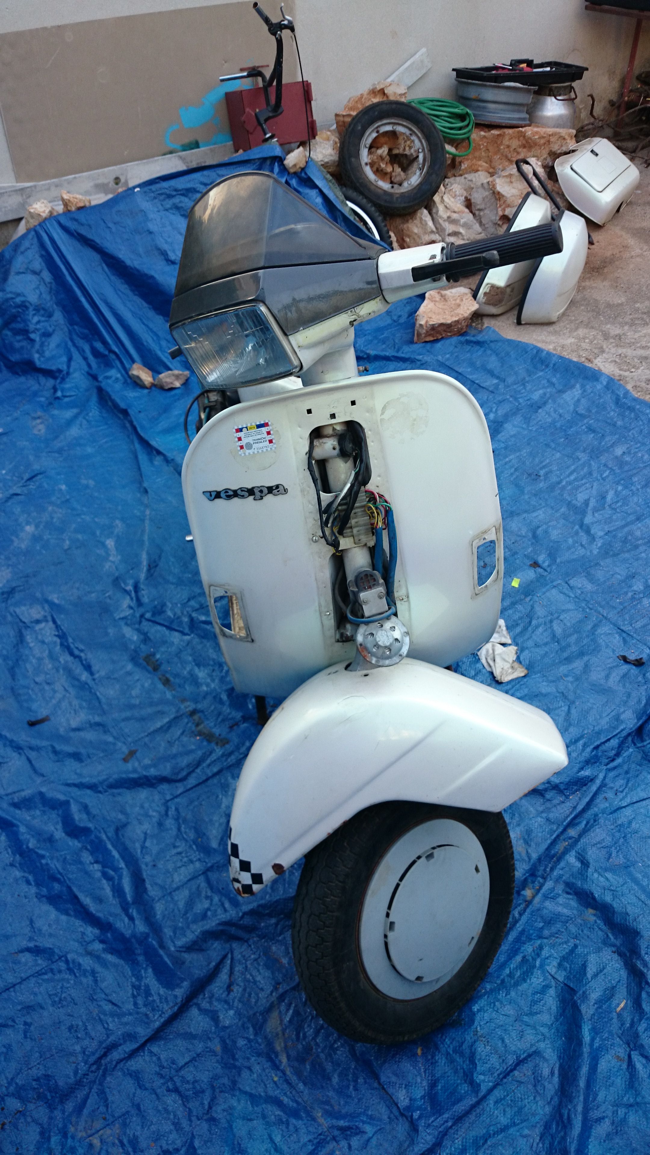 Vespa Restoration — Steemit