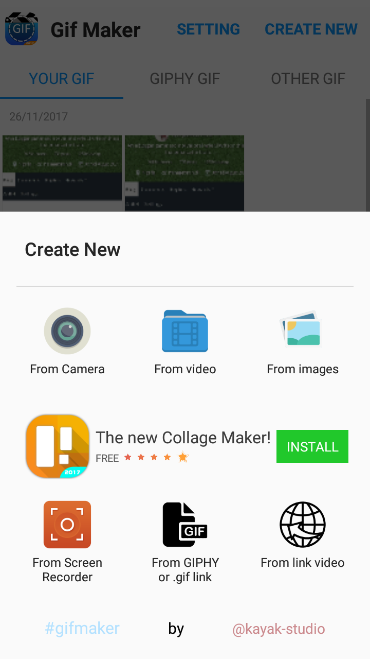 GIF Maker-Editor Tutorial A very cool Android app 