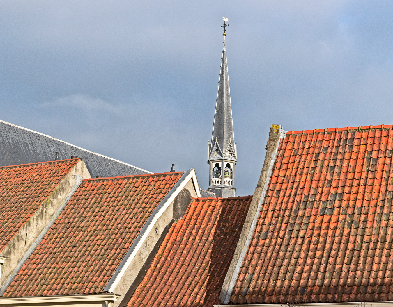 Rooftops and small churchtower