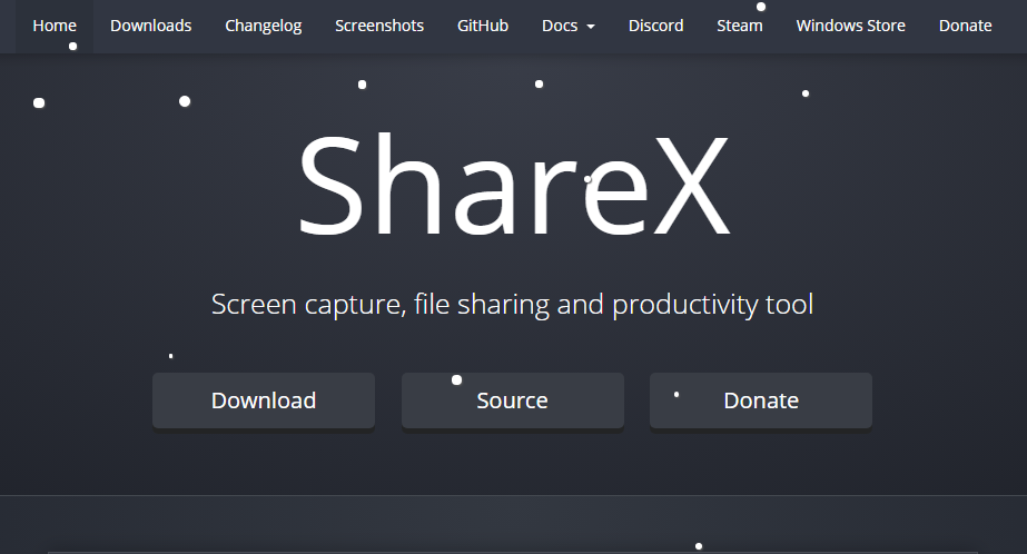 Https screenshoted github io. SHAREX. Share x. Screenshot maker. GITHUB screenshot maker.