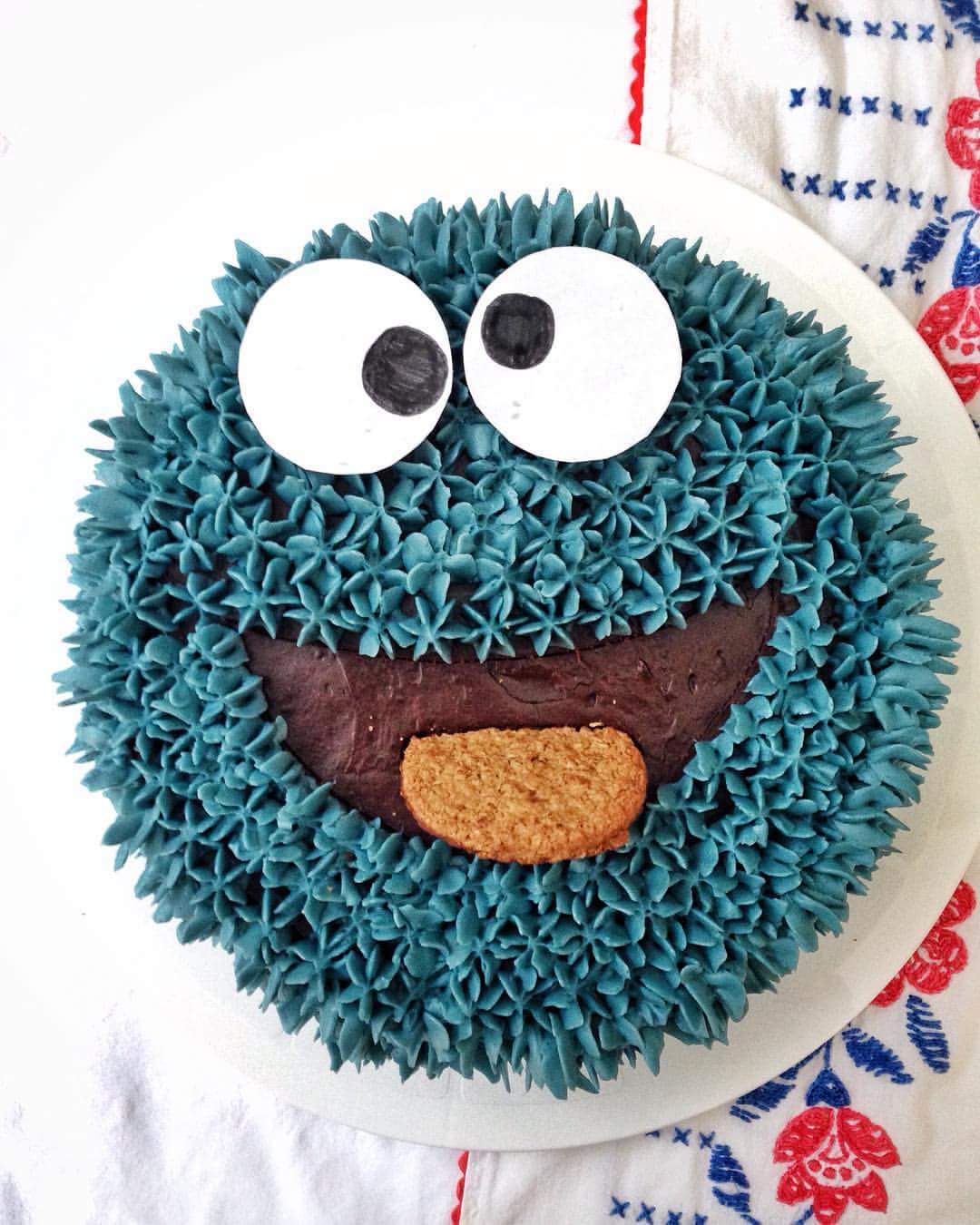 Cookie Monster Cake – Harvard Sweet Boutique Inc