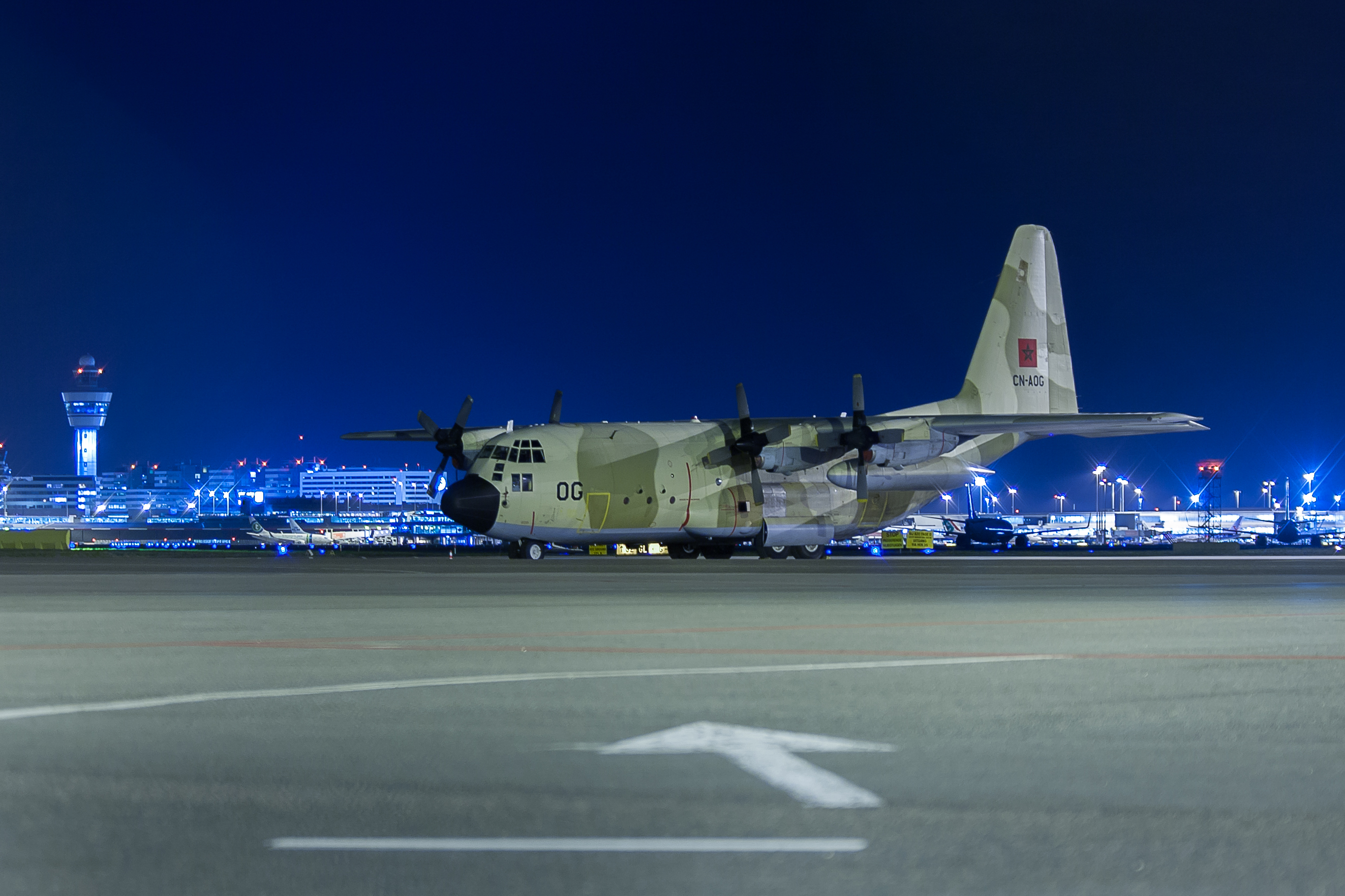 C-130H CN-AOG at night.jpg