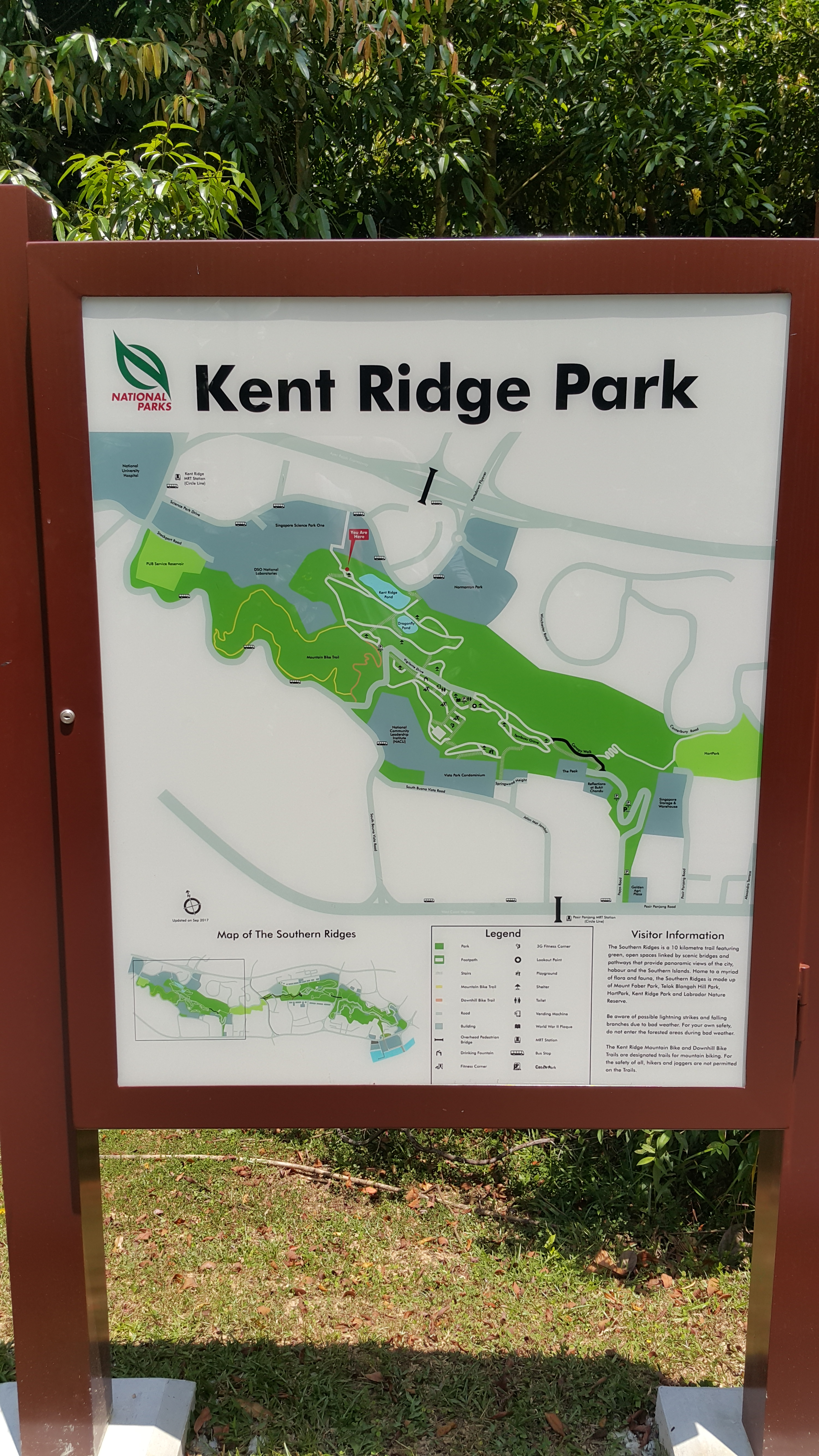 kent ridge bike trail