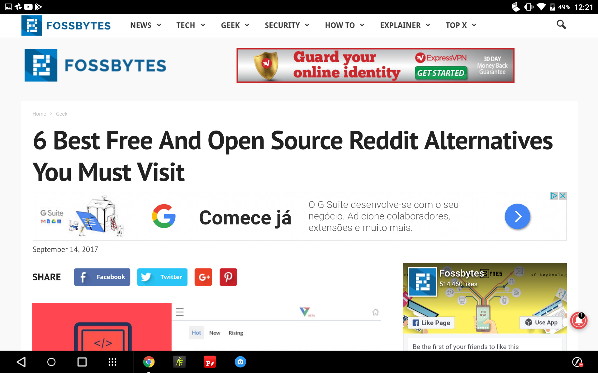 Today Fossbytes Mentions Steemit As An Open Source