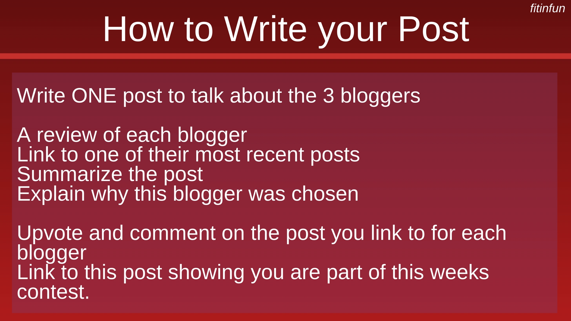 Pay It Forward Contest How to Write your Post by fitinfun.jpg