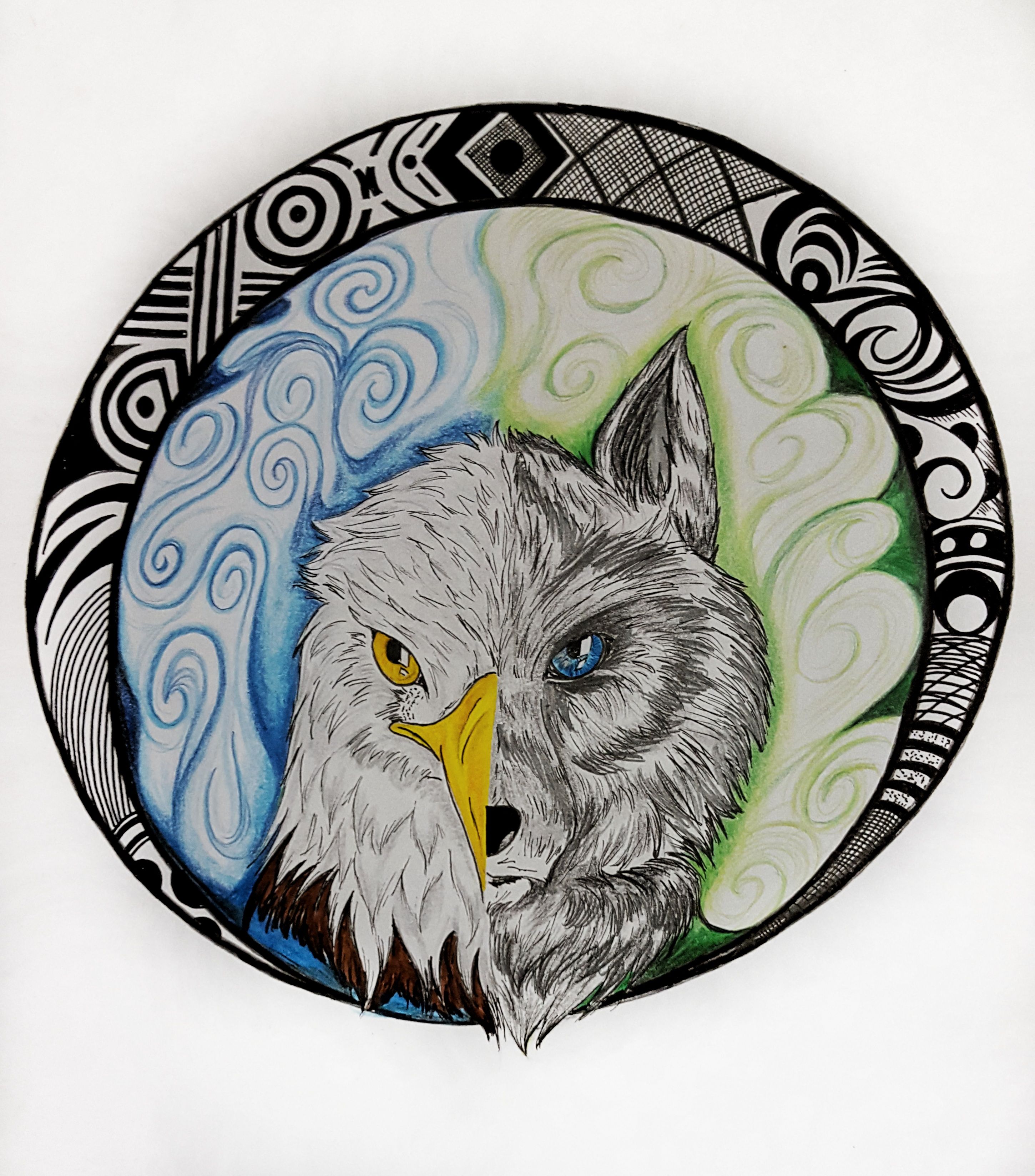 Wild Nature Eagle/Wolf [Naturaleza salvaje Aguila/Lobo] — Steemit