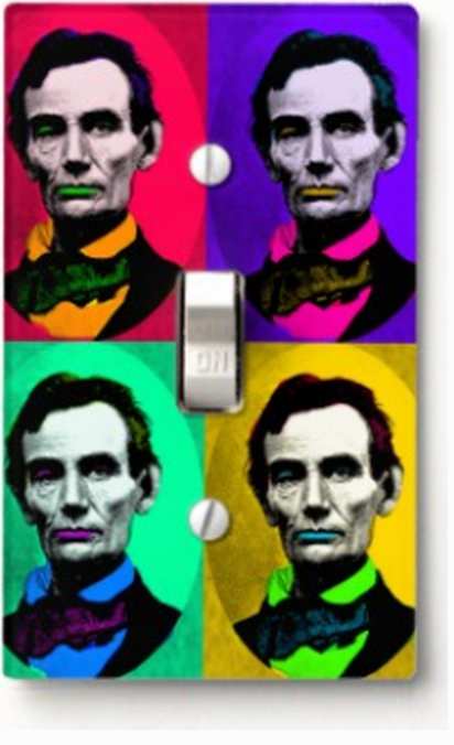 Abe Lincoln light switch