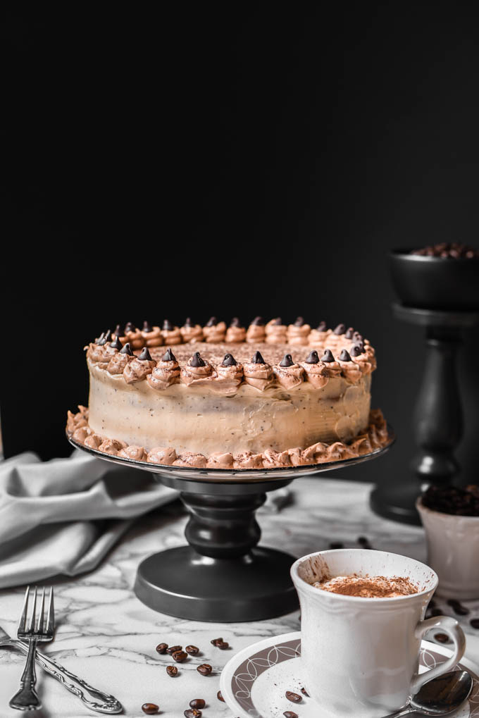 Vanilla Cappuccino Cake + White Chocolate Espresso Frosting.jpg