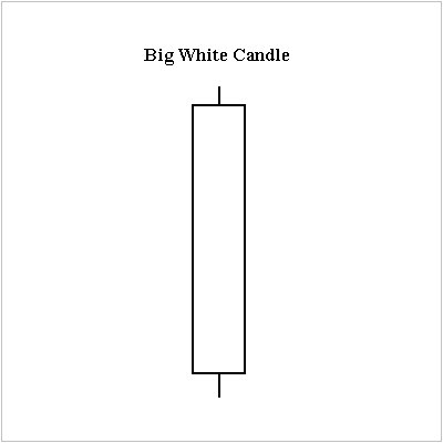 long white candlestick