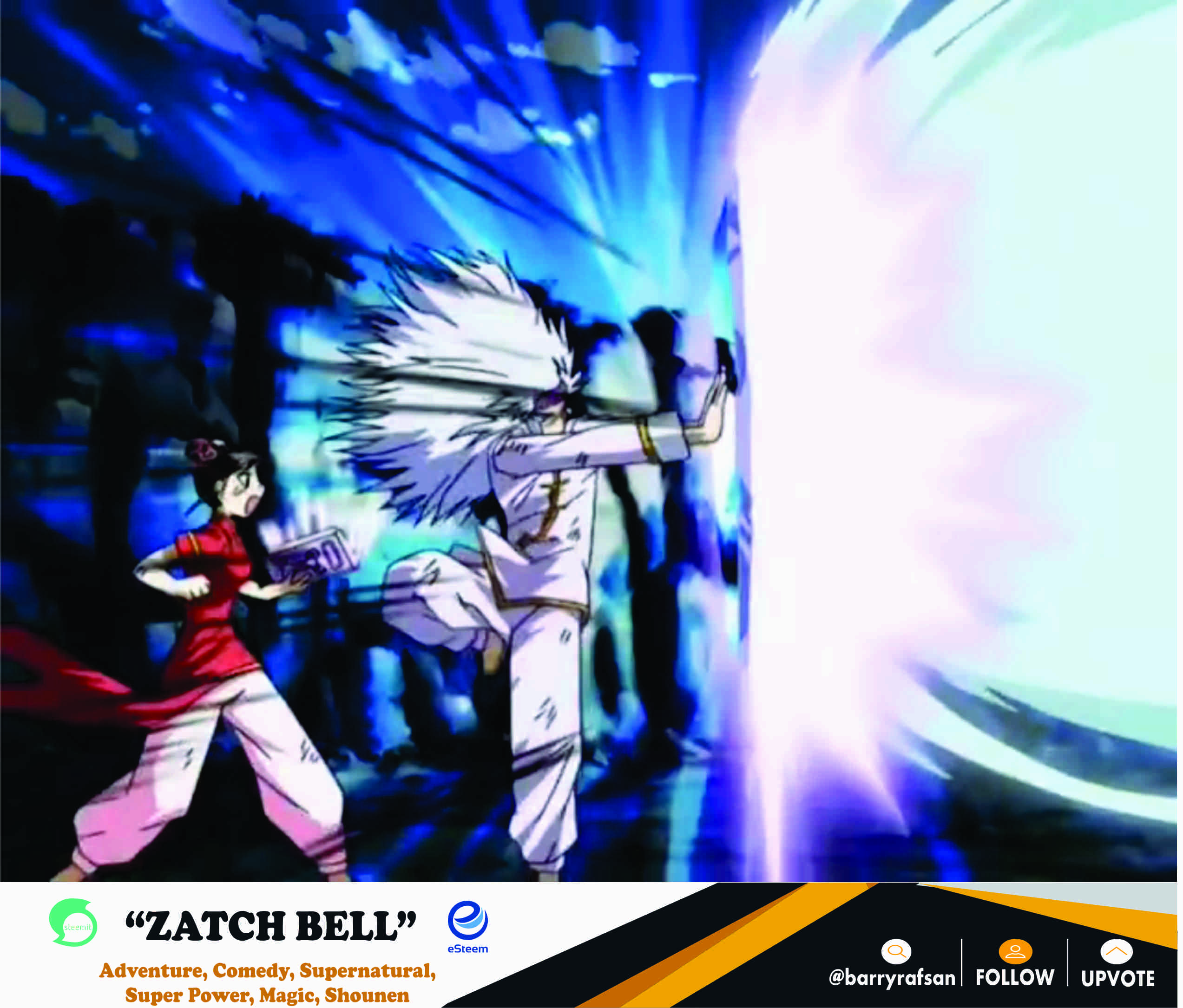 Zatch bell episode 3 (The second spell), By Cartoones & Animes