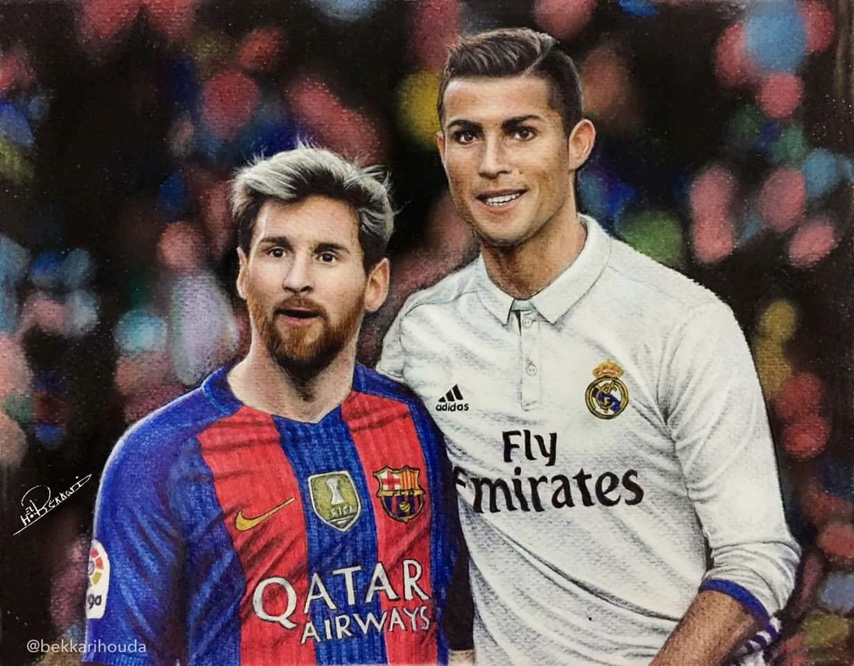 Cristiano Ronaldo and Lionel Messi Wall Art, World Cup Posters, Soccer  Superstar Canvas Posters, Motivational Football Sports Art Prints for  Office Living Room Home Decor, Set of 4 (8