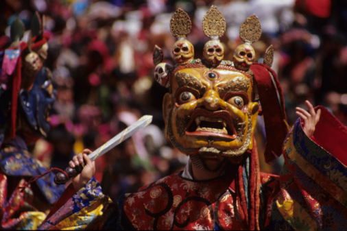 Bhutan - Paro Festival - Dance of the Terrifying Deities 3.jpg