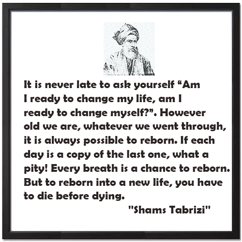 sayings of shams tabrizi