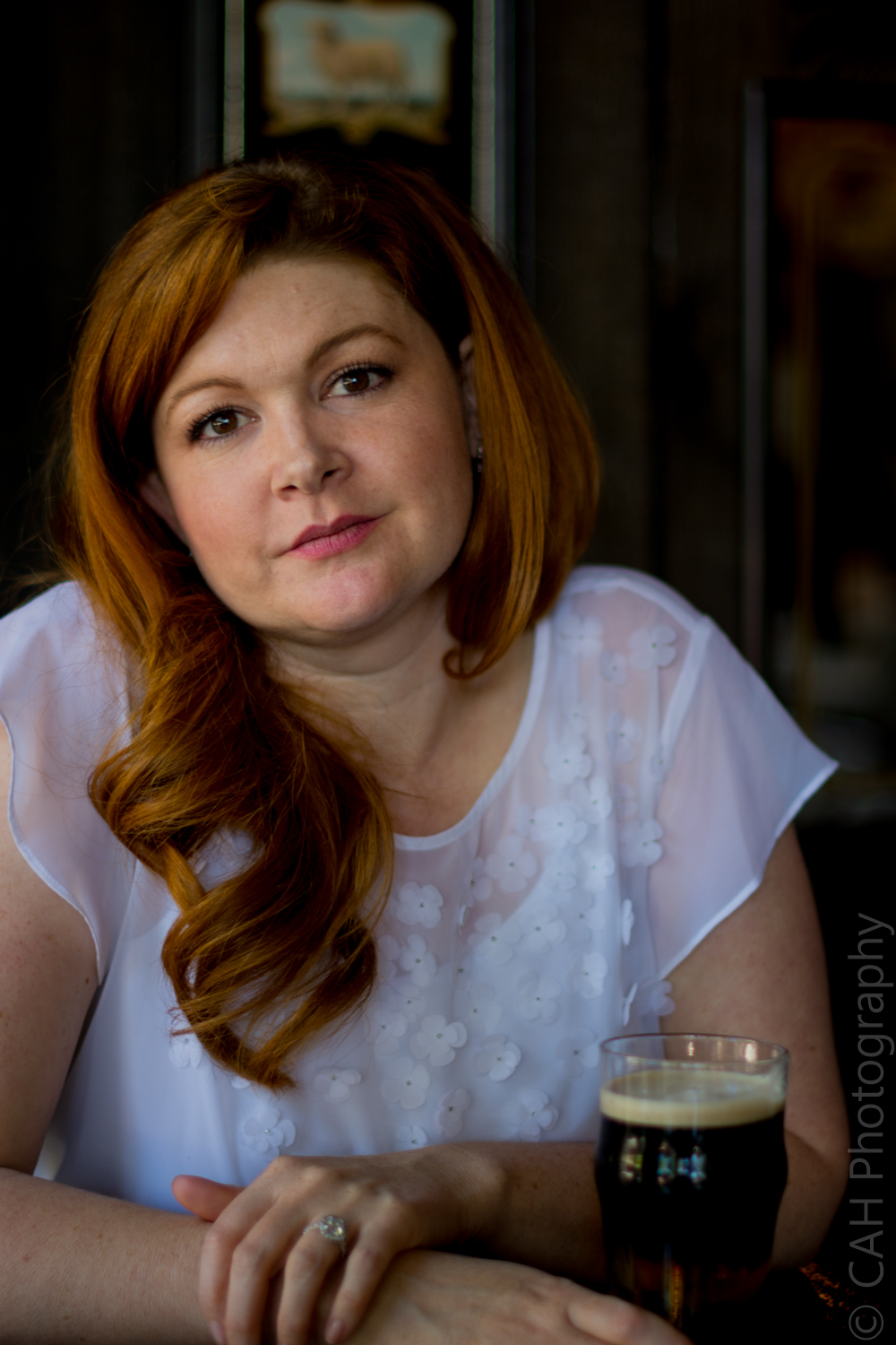 Amber At the Flying Saucer