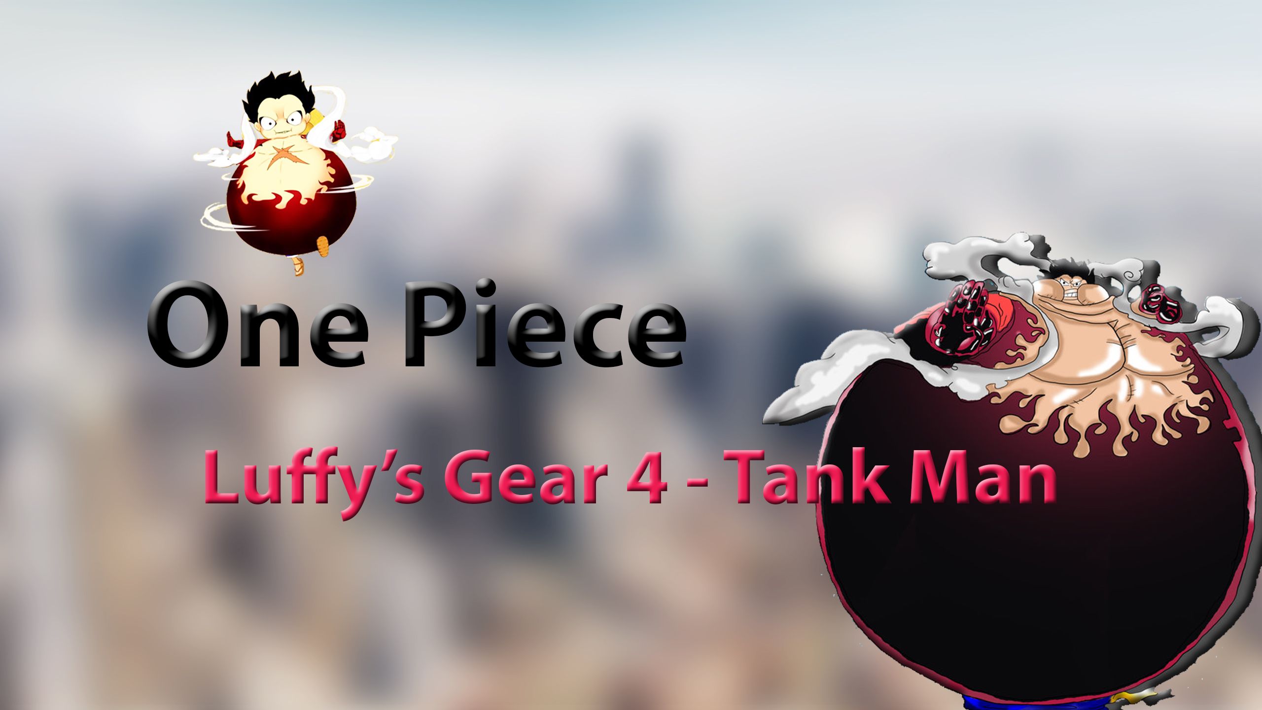 Luffy S Gear 4 Tank Man Steemit