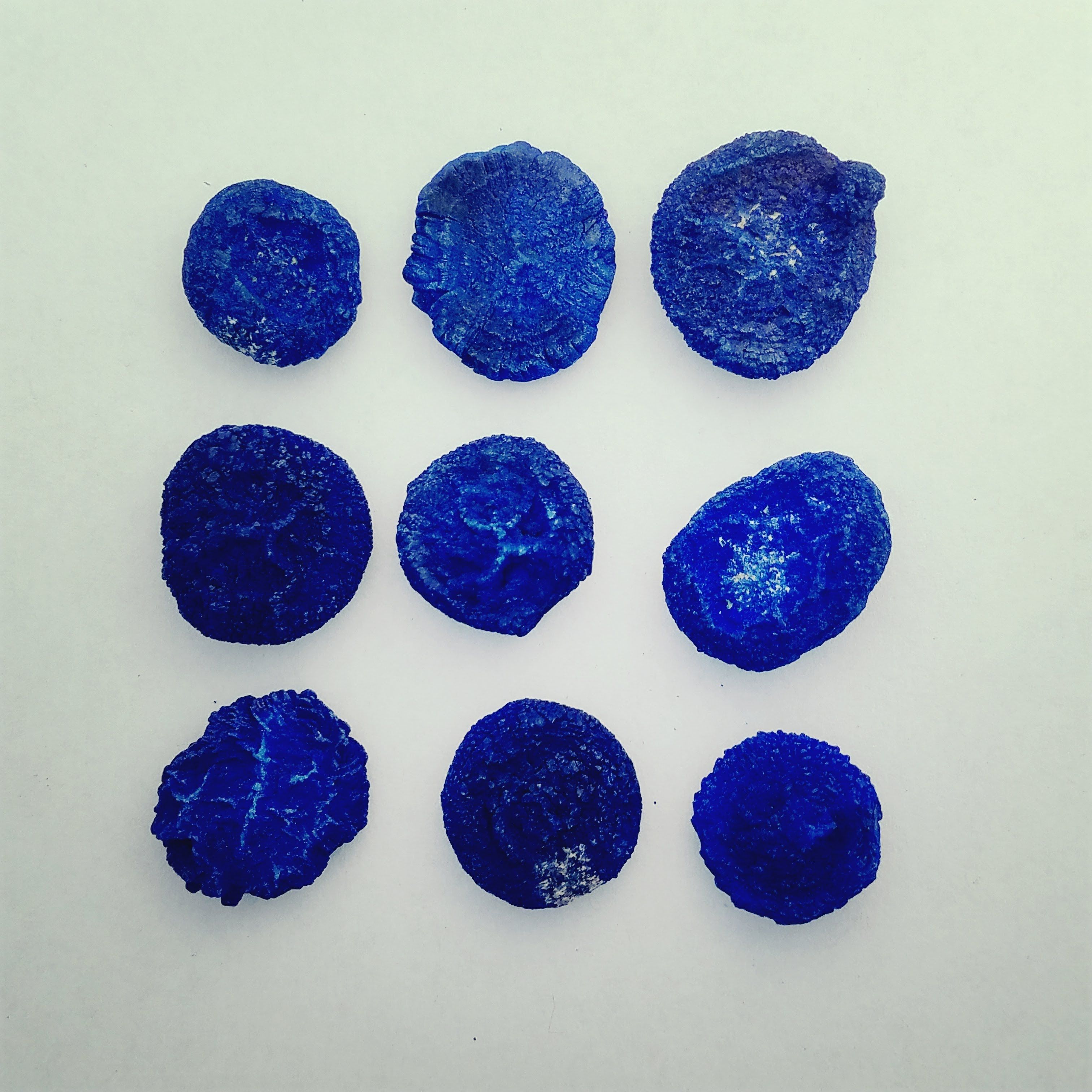 Nine Azurite Sundisks.jpg