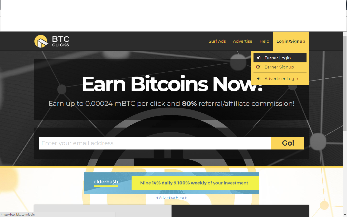 How To Earn Bitcoins E!   very Day By Watching Ads In Btc Clicks Steemit - 