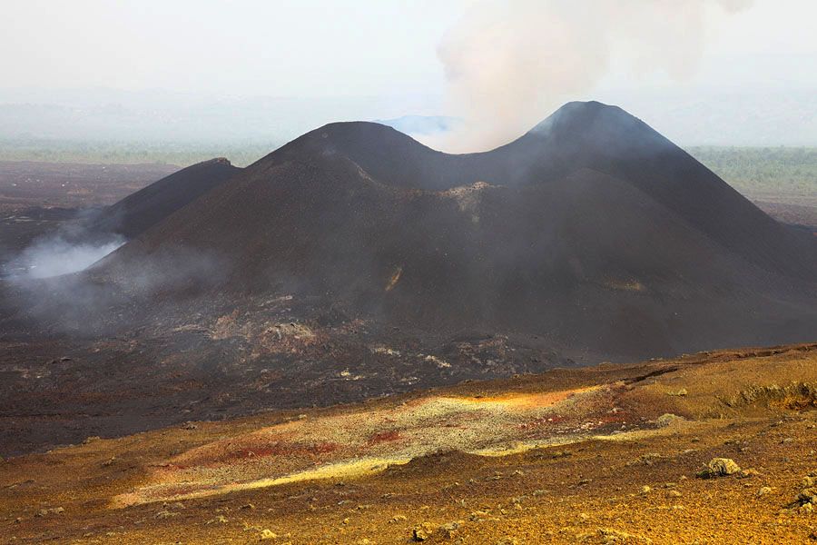 real composite volcano