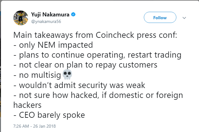 coincheck company hack