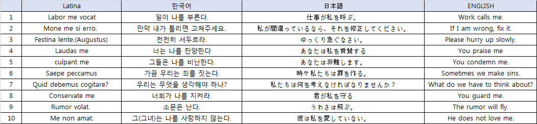 멋진 라틴어 표현 Nice Latin Expression 素敵なラテン系の表現 Steemkr