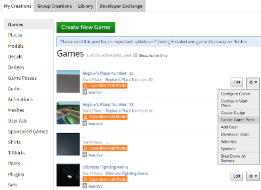 How to Create A Game Pass in Roblox - A Savvy Web