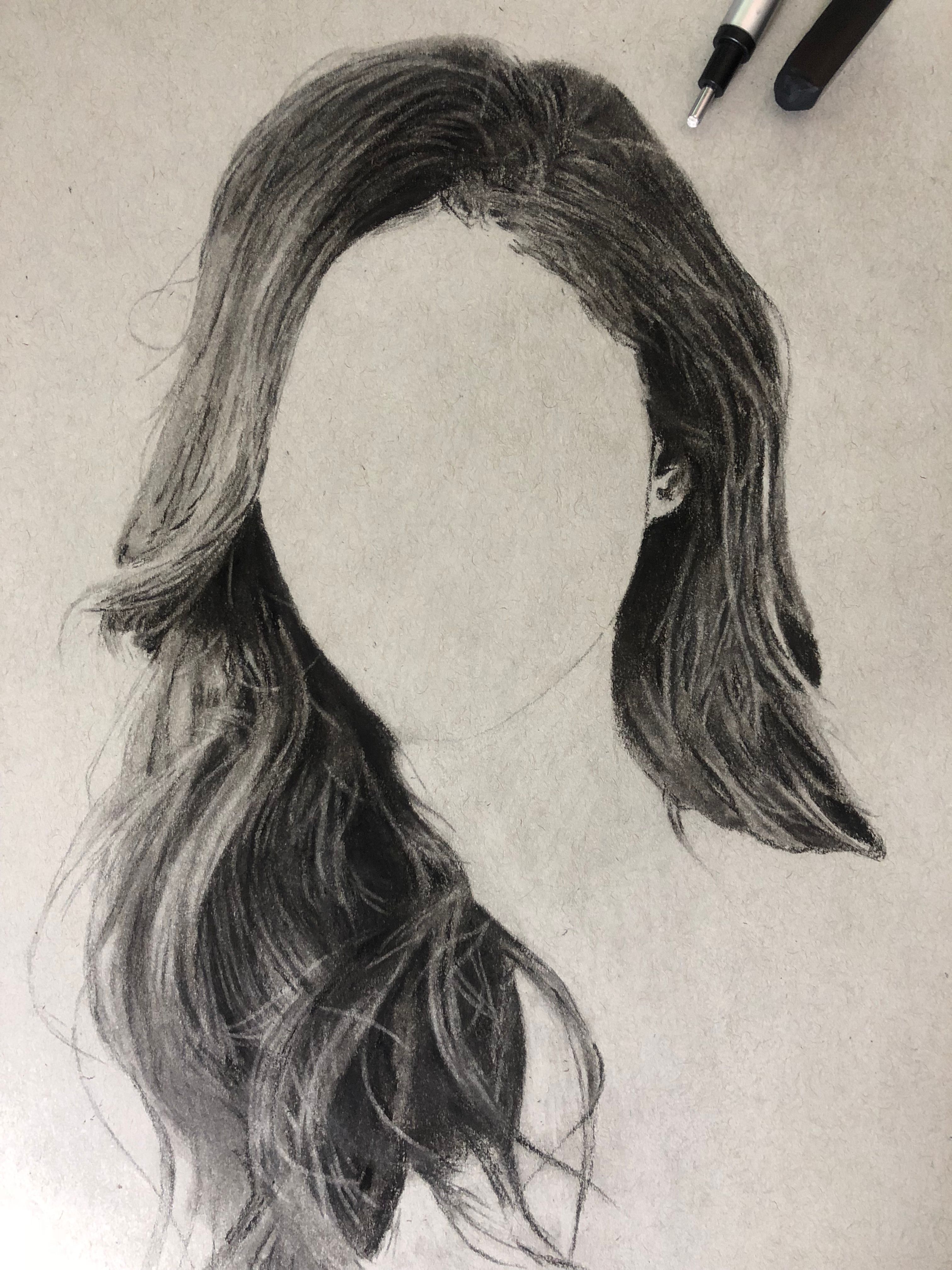 Drawing Hair with Charcoal - Ultimate Tutorial — Steemit