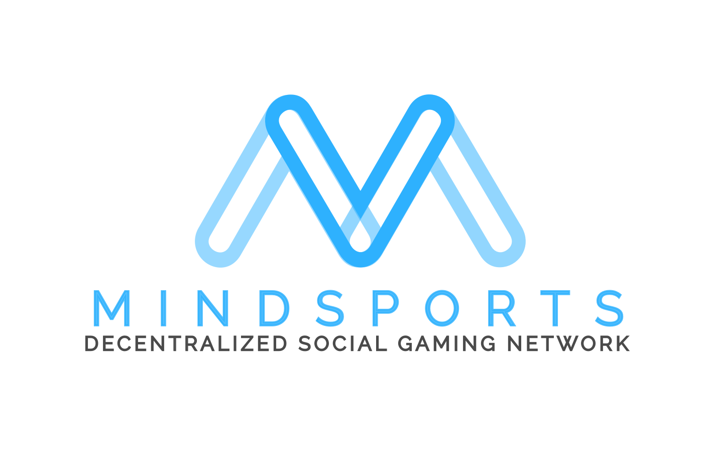Gaming society. Intellectual game logo. Sport Mind.