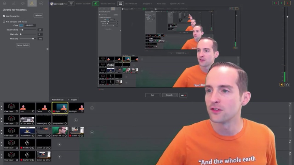 Setup a Chroma Key Perfectly in Wirecast + No More Rendering!
