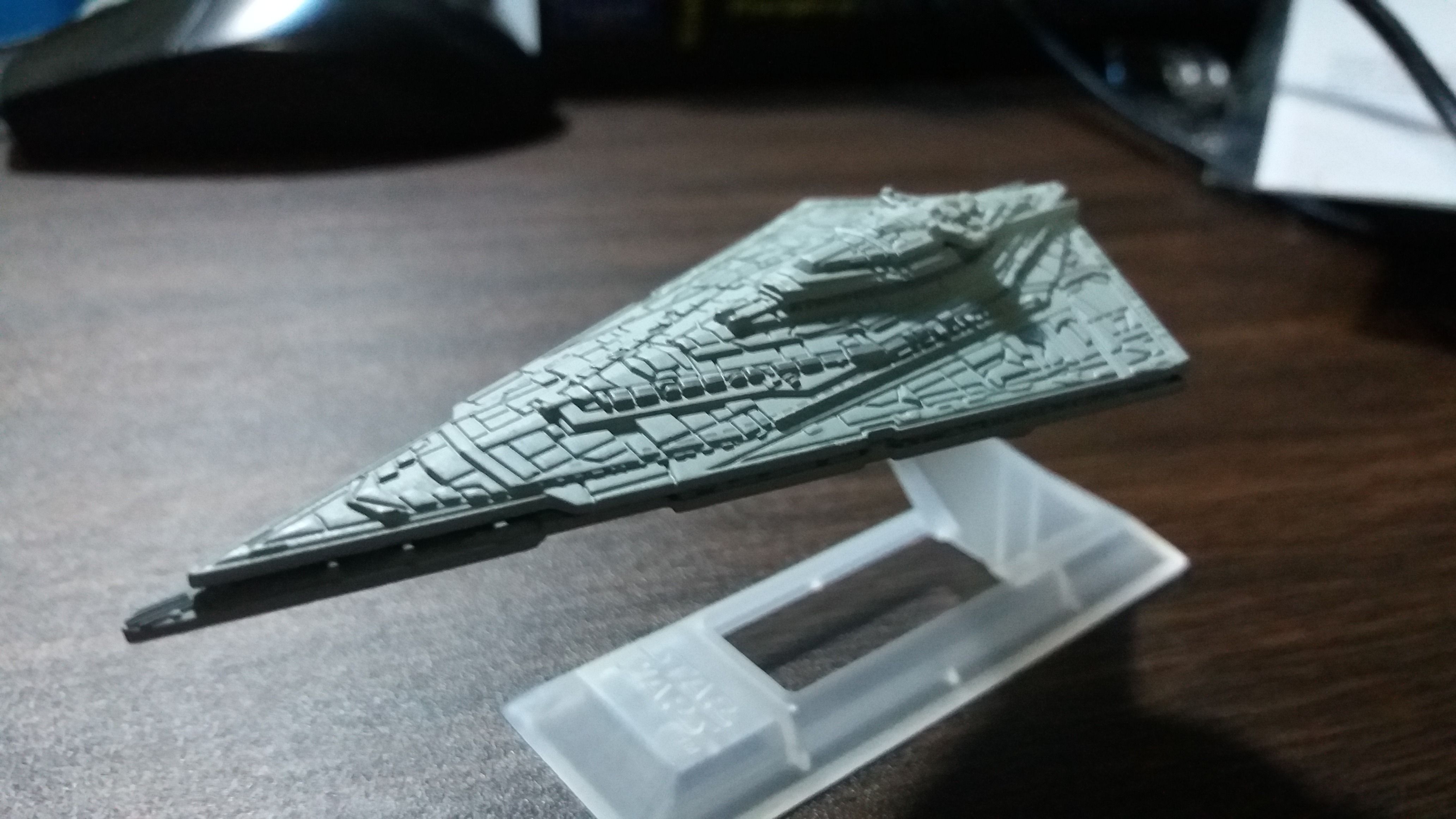 Hasbro Star Wars: The Force Awakens Black Series Titanium - First Order Star Destroyer, Nave In Metallo, Collezione Da 5 X 8 Cm Circa