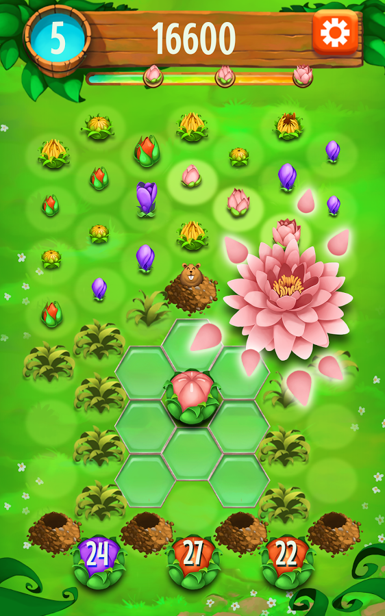 games like blossom blast saga for pc