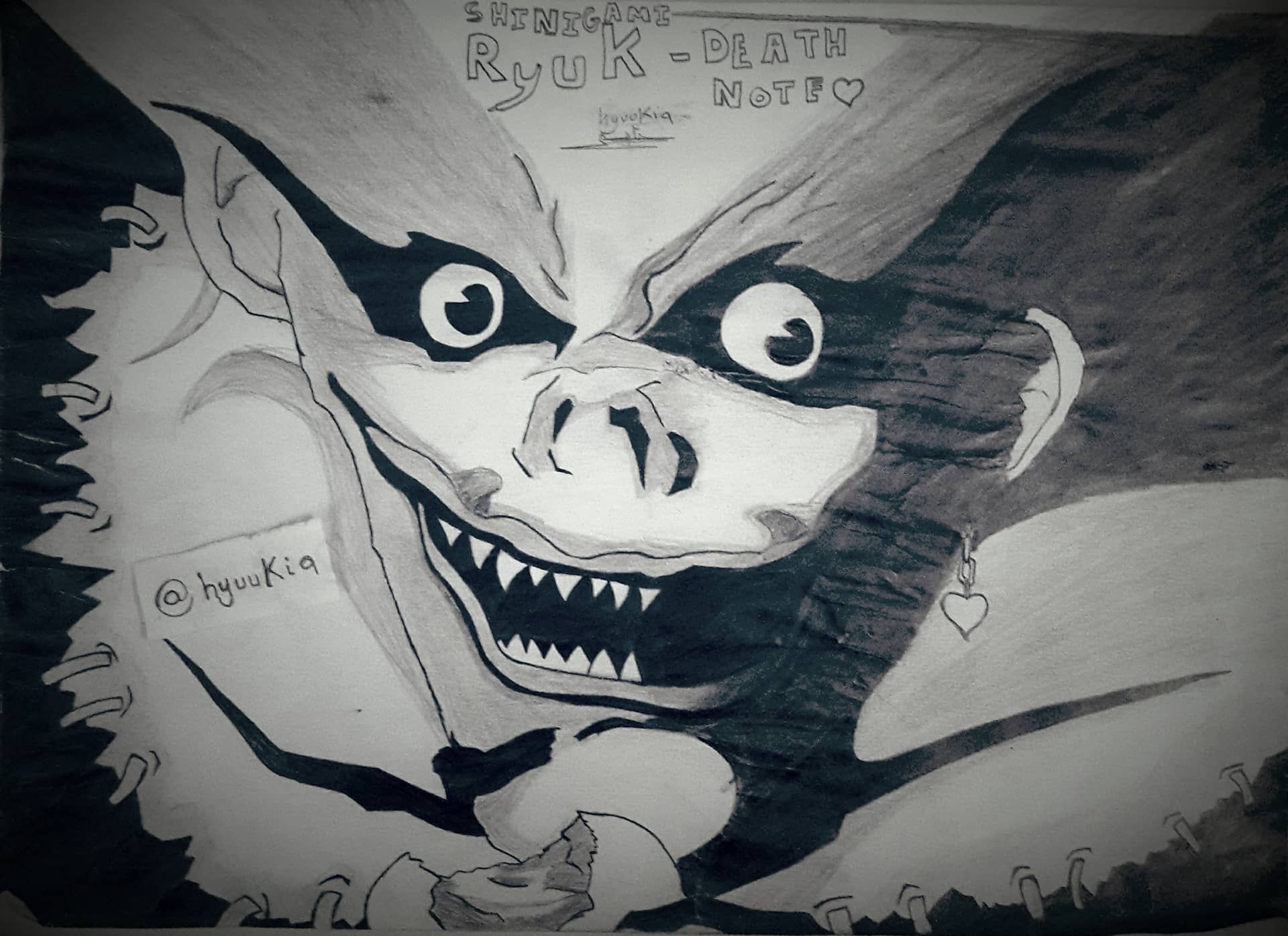 Drawing #Kira #deathnote #yagamilight #shinigami #ryuk | Idee, Ricamo