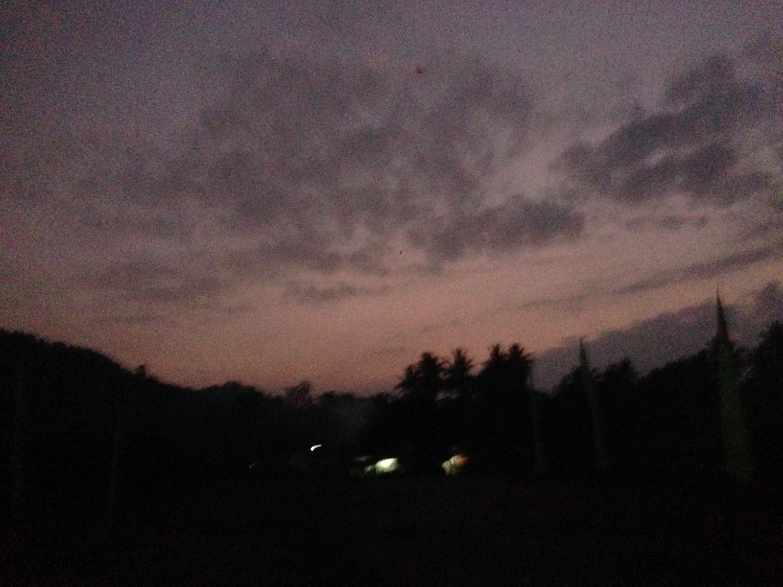 Sunset Pemandangan Subuh Hari Di Simpang Balek Steemit