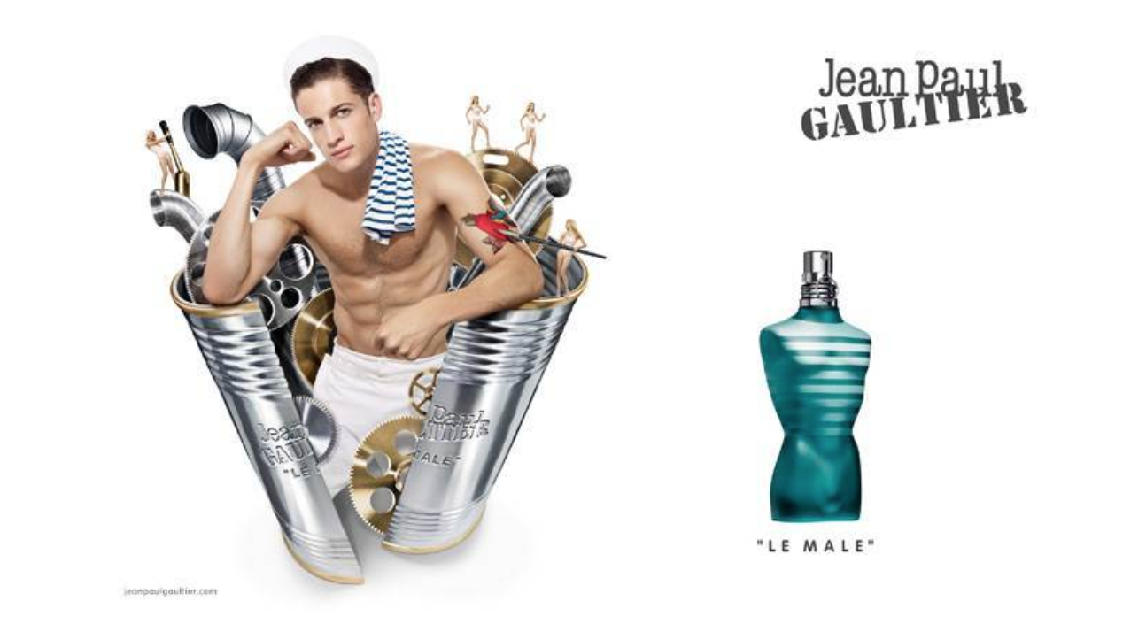 Le male elixir духи. Обои Jean-Paul Gaultier.