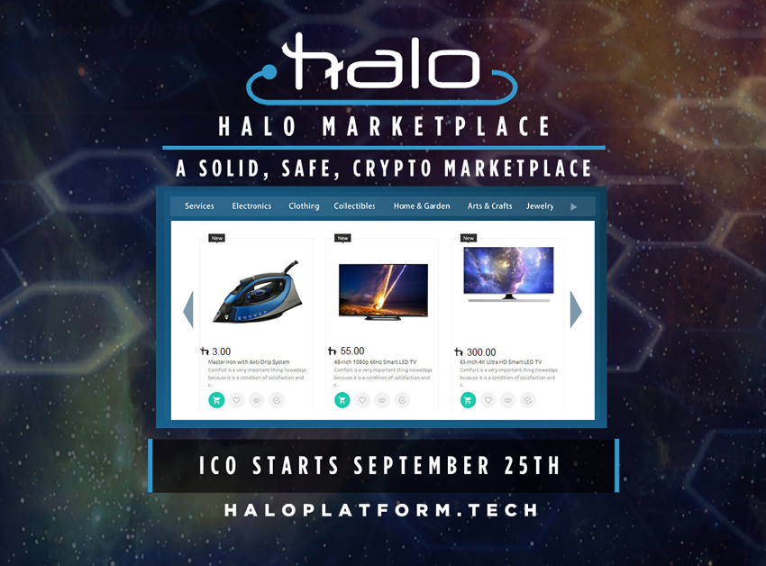 halo cryptocurrency symbol