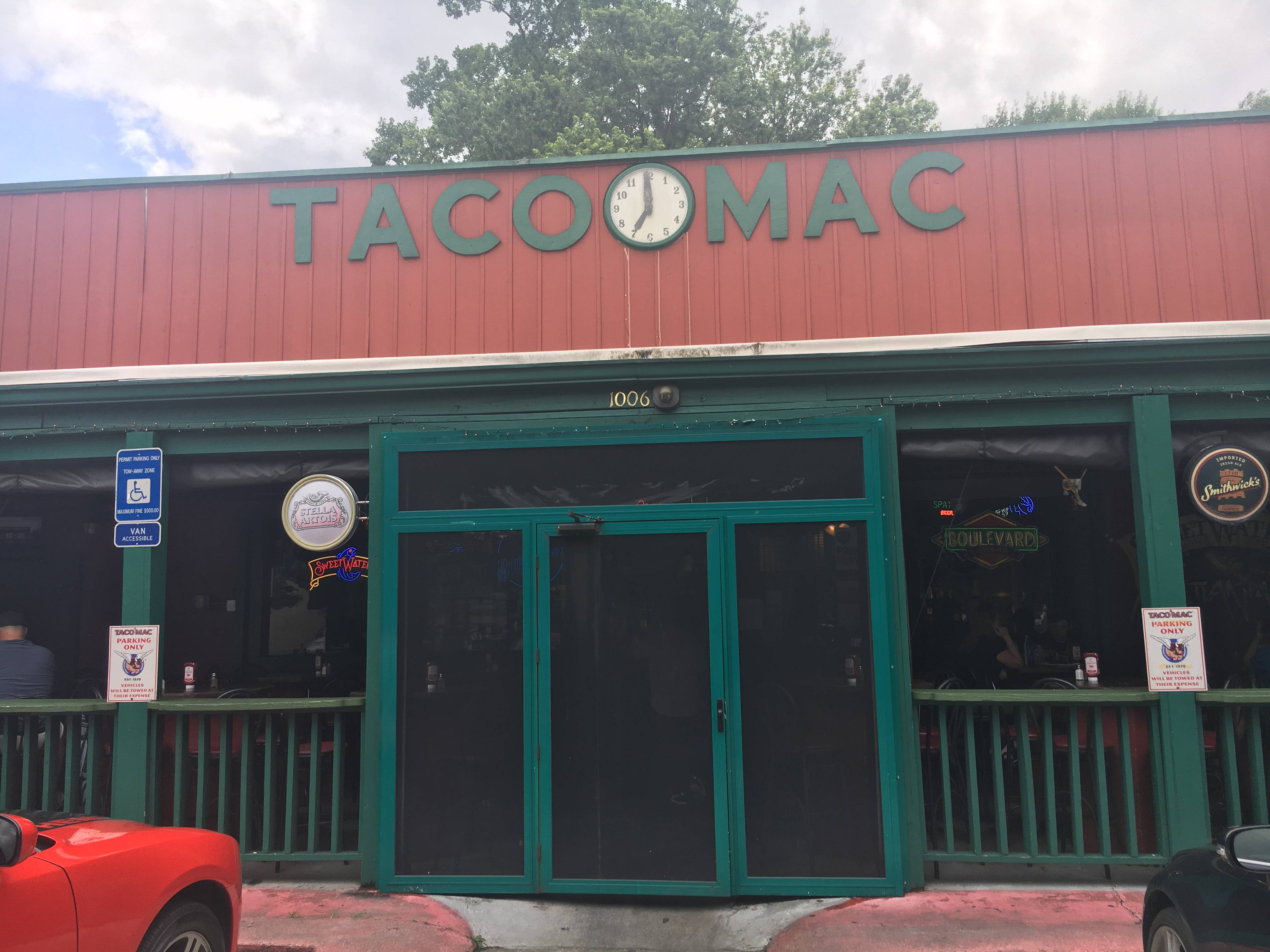 Original Taco Mac Storefront