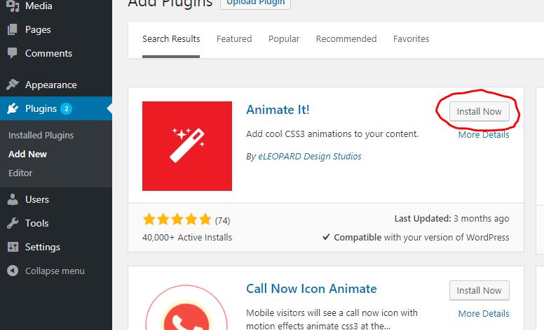 How To Add Beautiful Css3 Animations On Wordpress Content Using Animate It Tutorial Steemit