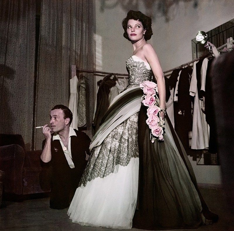 Actress-Geraldine-Brooks-trying-on-a-dress-at-the-fashion-house-of-Emilio-Schuberth-Rome-August-1951..jpg