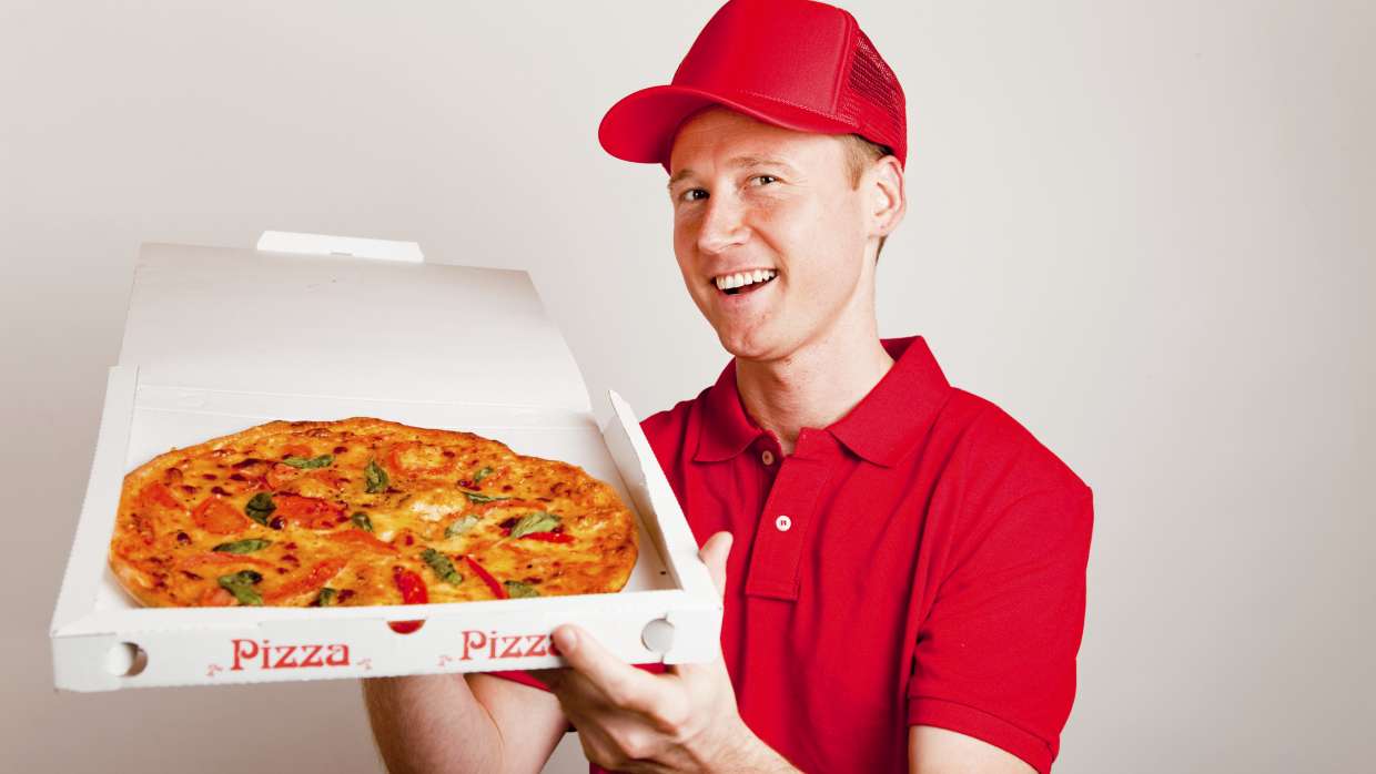 Pizza delivery dare
