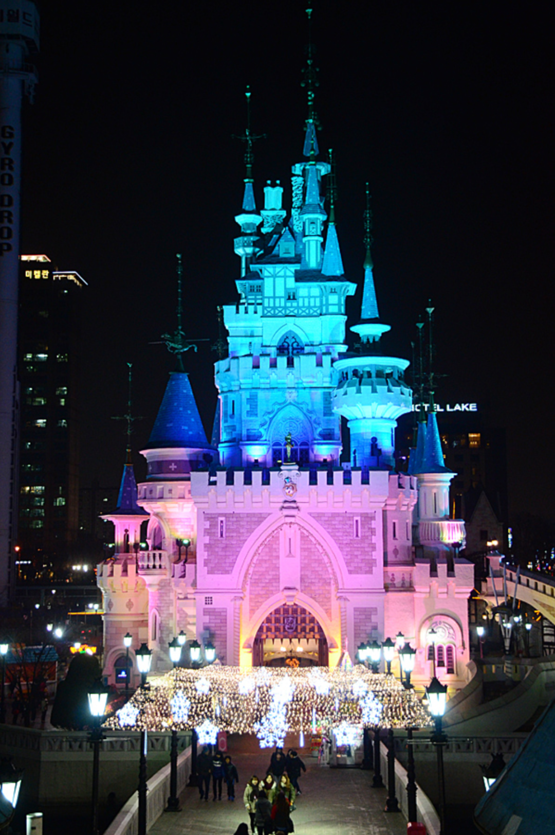 롯데월드 야경사진 — Steemit