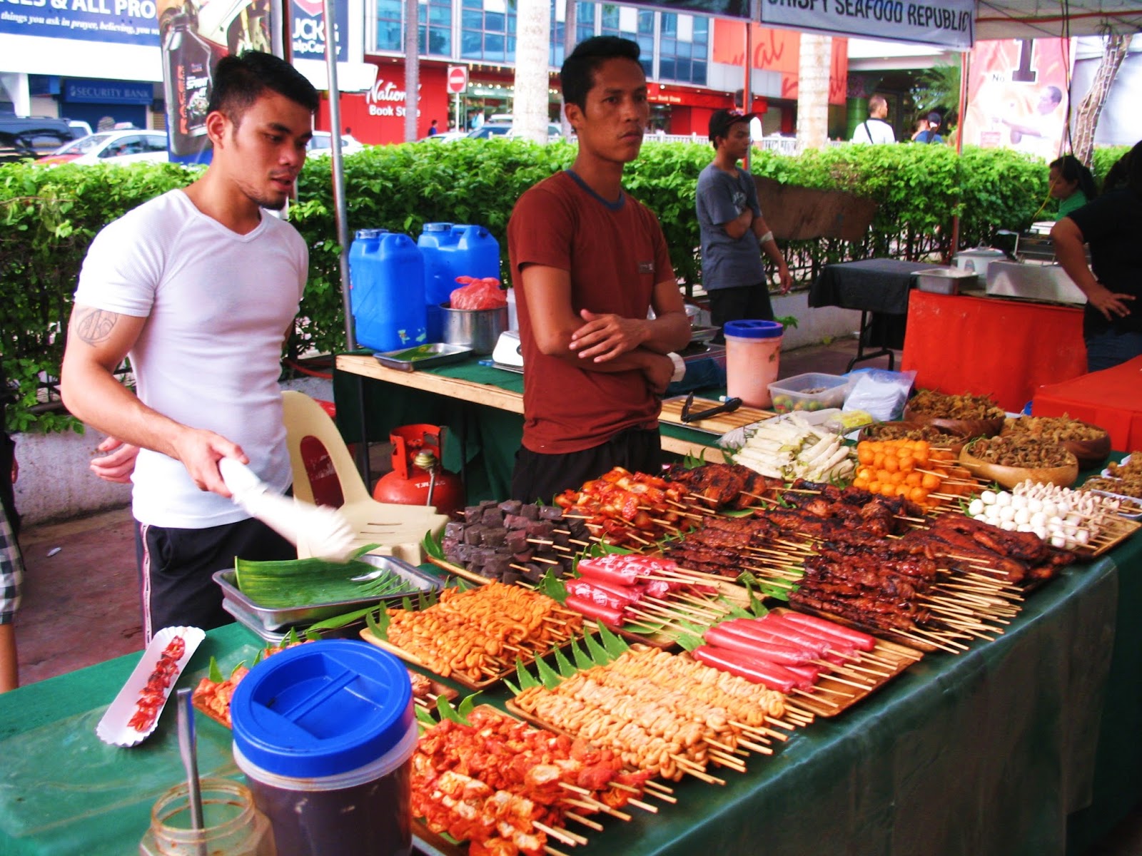 Flavors Food Park, Araneta Center, Cubao, Quezon City-Isaw Juan Ko-June 23 2013.JPG