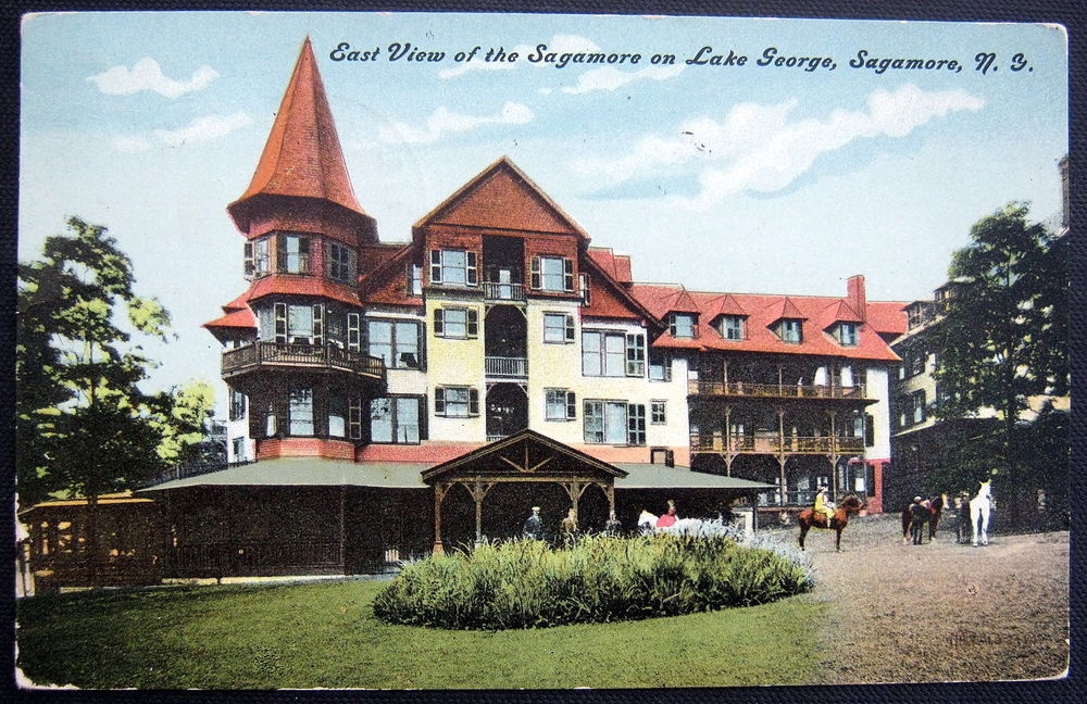 The Phenomenal Sagamore Hotel Lake George, New York in PHOTOS. 1883 to