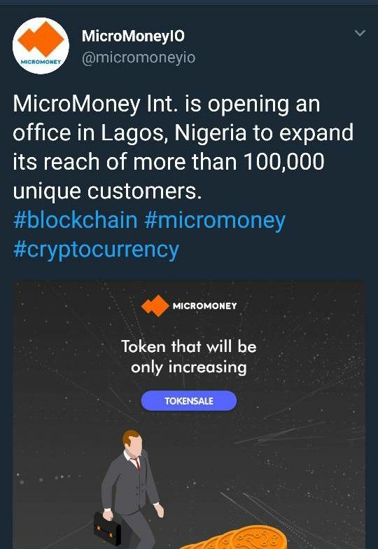 Micromoney In Details Ico Results Steemit - 