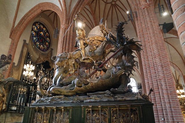 St. George and the Dragon, Storkyrkan Stockholm