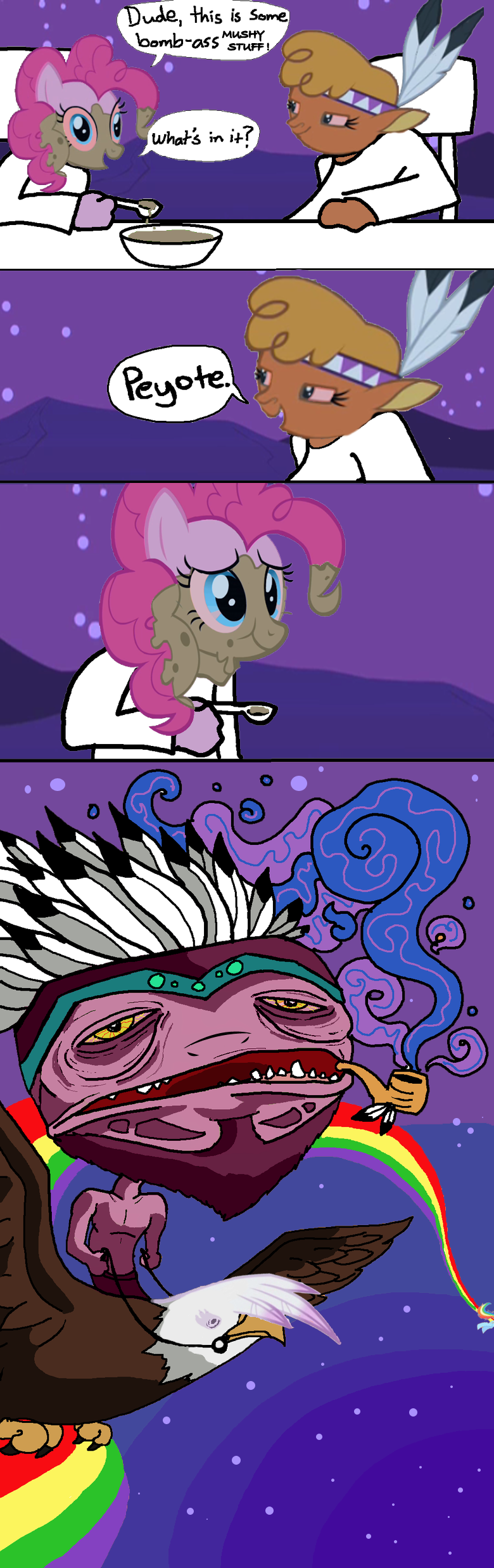 1097892__safe_artist-colon-dieoberuser_edit_screencap_gilda_little+strongheart_pinkie+pie_rainbow+dash_over+a+barrel_1000+hours+in+ms+paint_buffalo_com.png