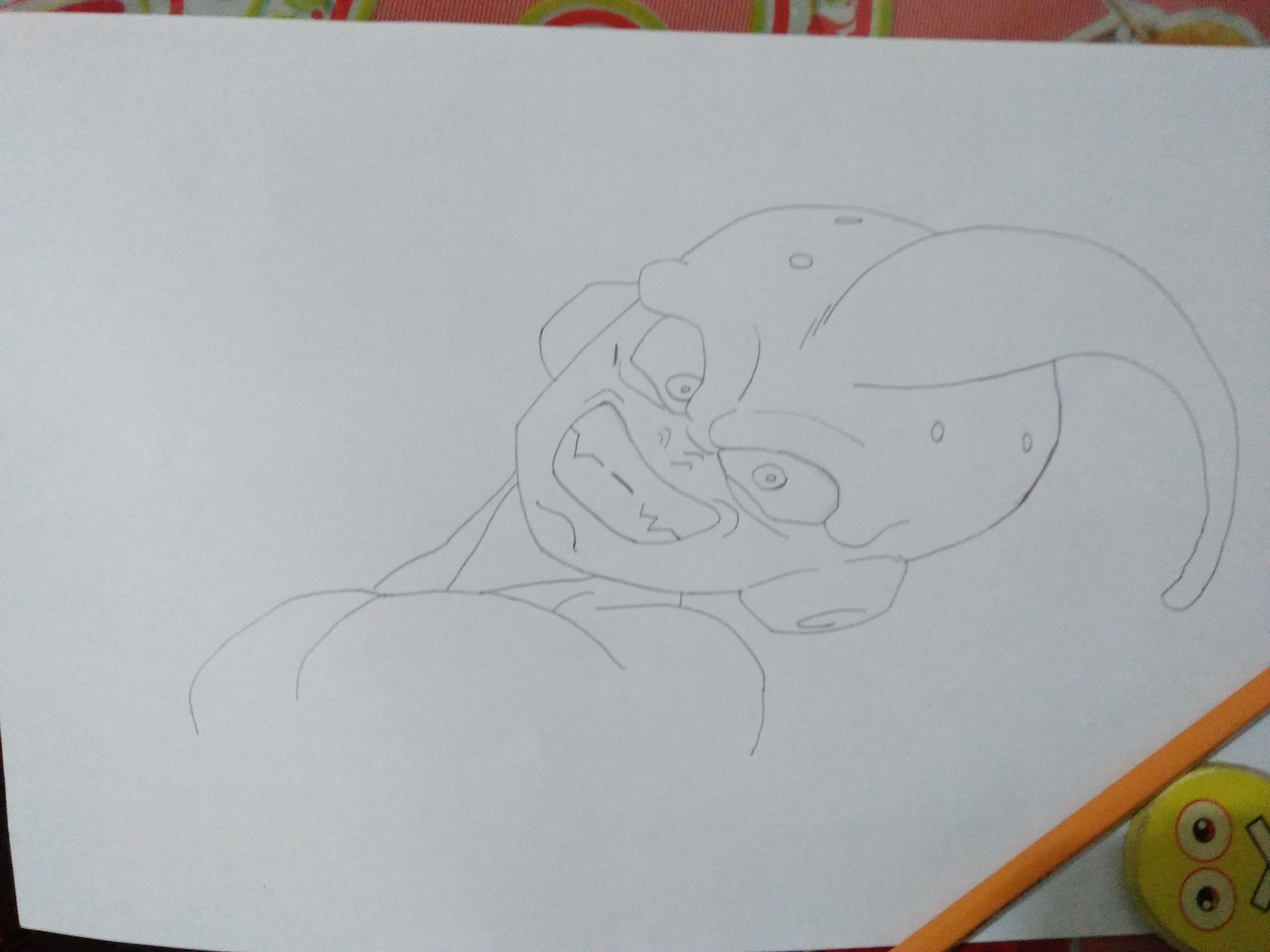 COMO DESENHAR MAJIN BOO DRAGON BALL Z PASSO A PASSO - DESENHANDO