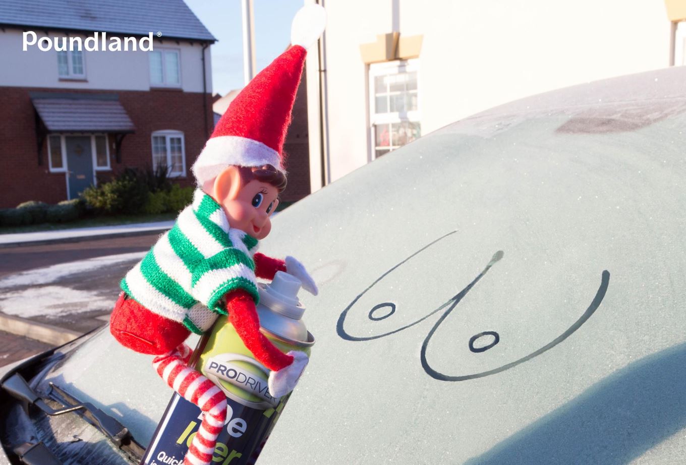 naughty elf on the shelf photos go viral- internet sensation